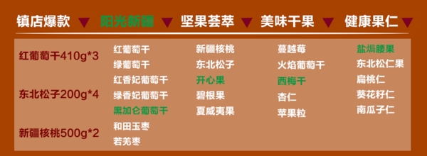 淘寶首頁分類