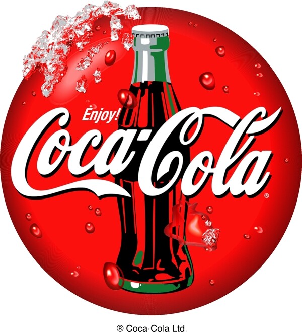 可口可乐CocaColaLOGO矢量图片