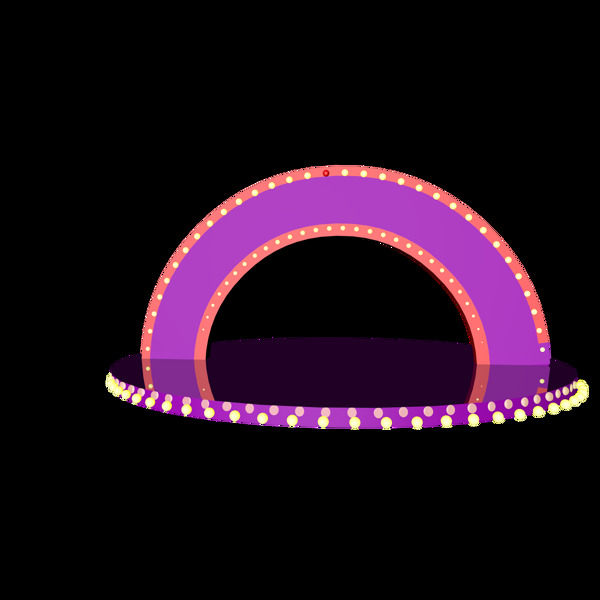 c4d霓虹燈燈光臺(tái)
