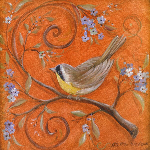 花鳥畫圖片