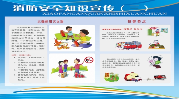 消防安全知識宣傳圖片