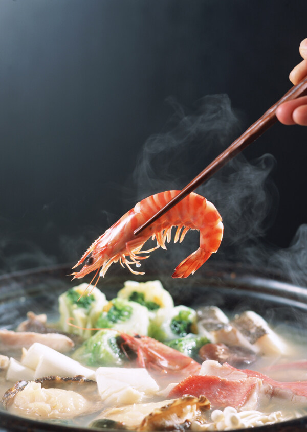 海鮮火鍋圖片