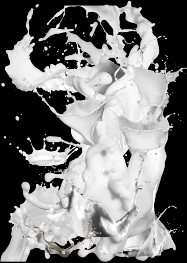 高清动态牛奶PSD分层素材