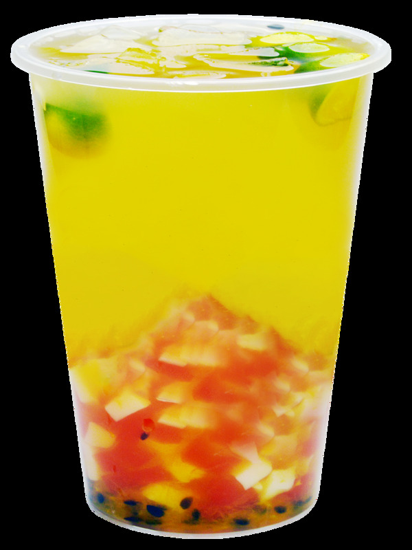 百香果檸檬西瓜果肉夏季清涼果汁果茶