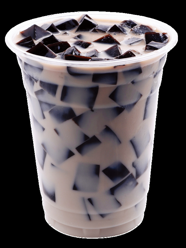 醇香奶茶仙草凍健康手工奶茶