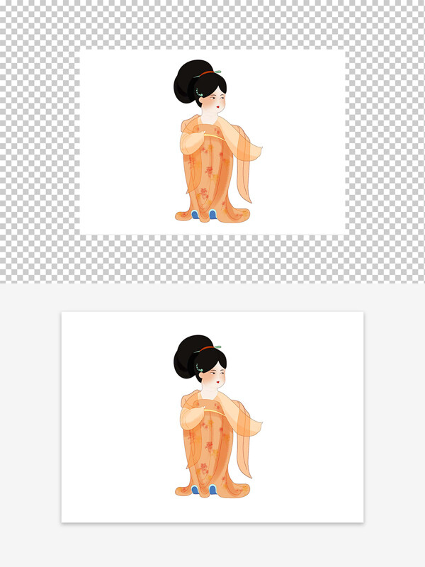 雍容華貴的唐朝妃子