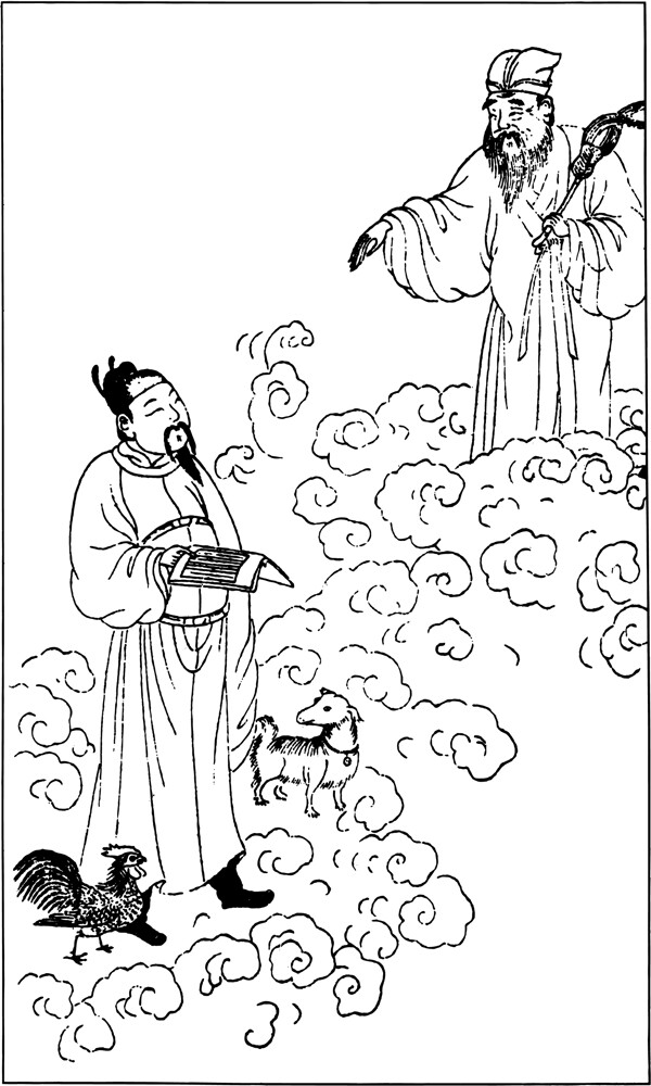 白描人物圖片