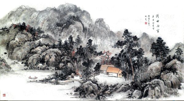 张丙官传统国画图片
