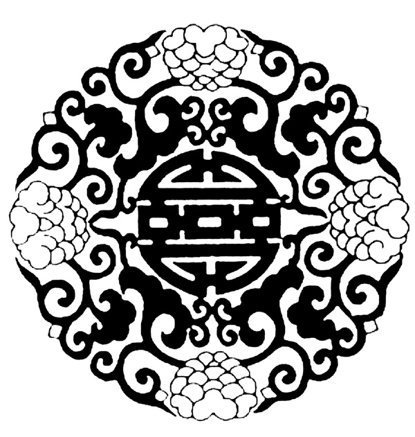 團(tuán)花紋樣傳統(tǒng)圖案0215