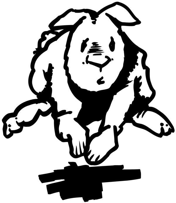 兔子常見動物矢量素材eps格式0008