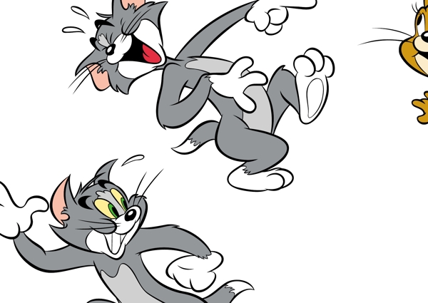 猫和老鼠电影卡通形象矢量AI06