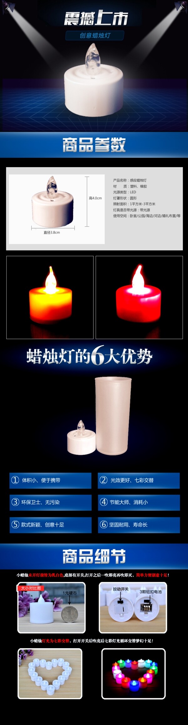 燈具詳情頁