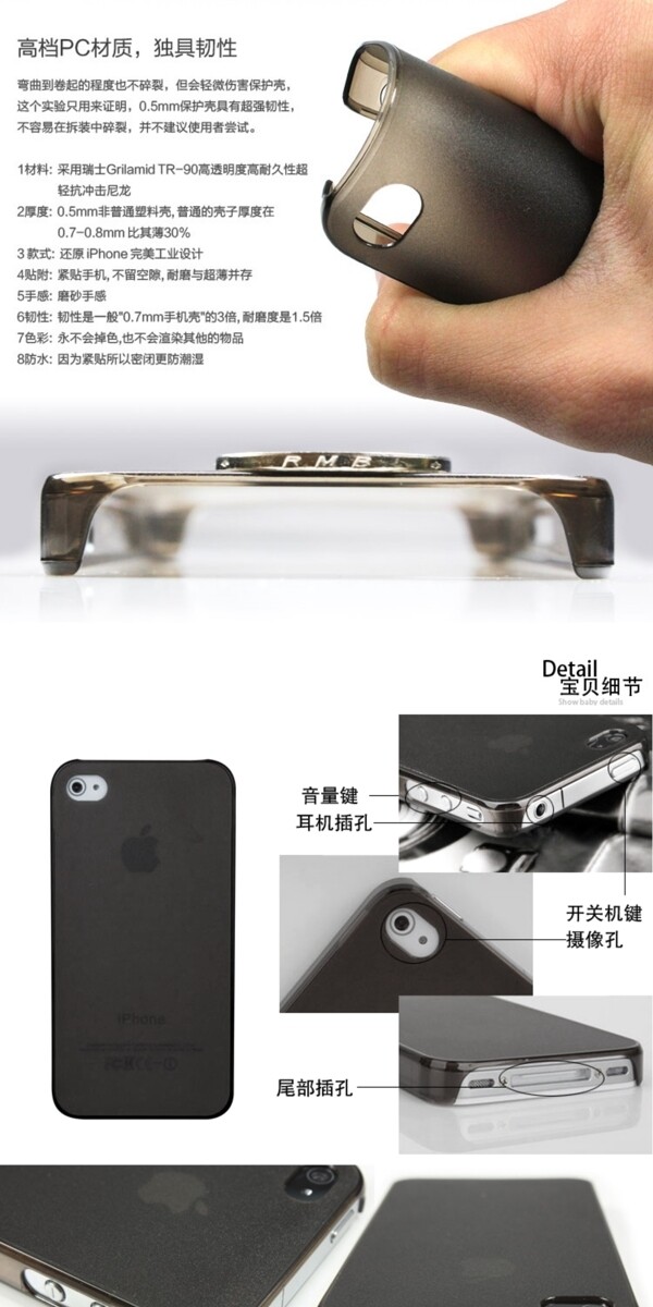 手機外殼詳情頁