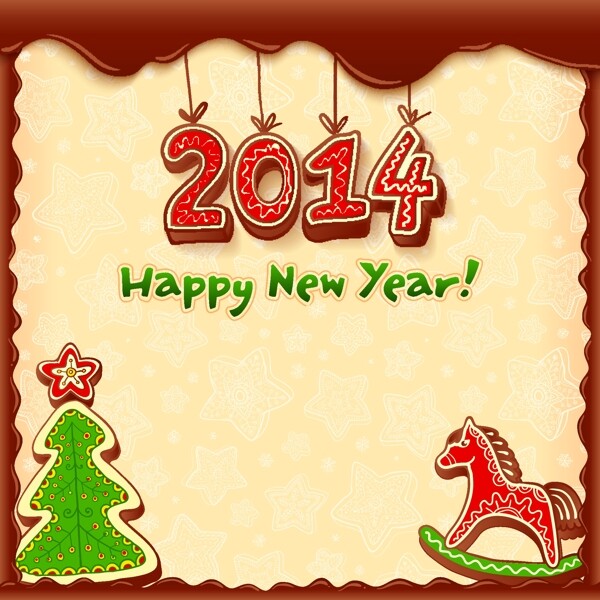 2014年新年背景圖片