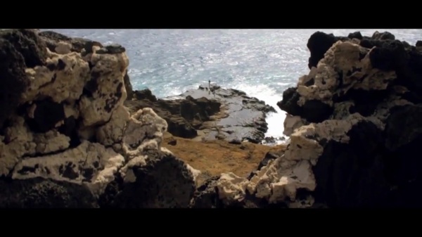 海边岩石视频素材