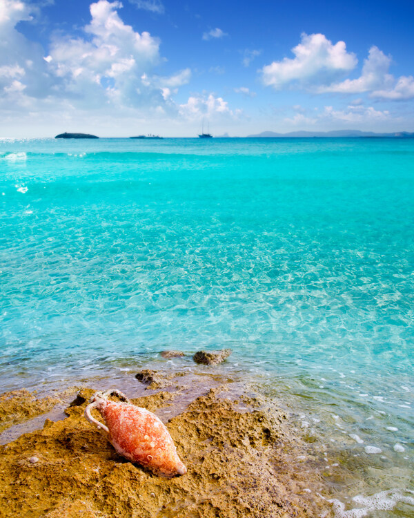 美麗海灘風(fēng)景圖片