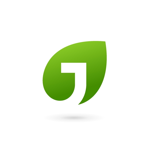 绿色能源标识logo互联网logo