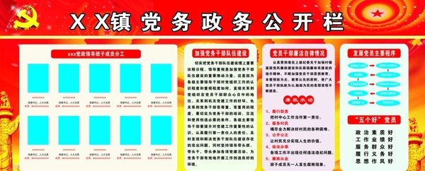 党务政务公开栏