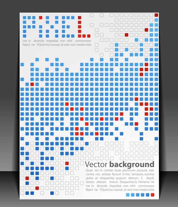 像素背景矢量素材1