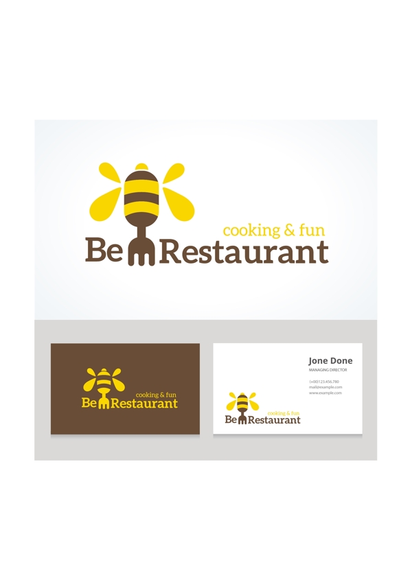 蜜蜂餐厅logo
