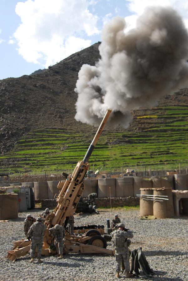 m777型155毫米榴弹炮图片