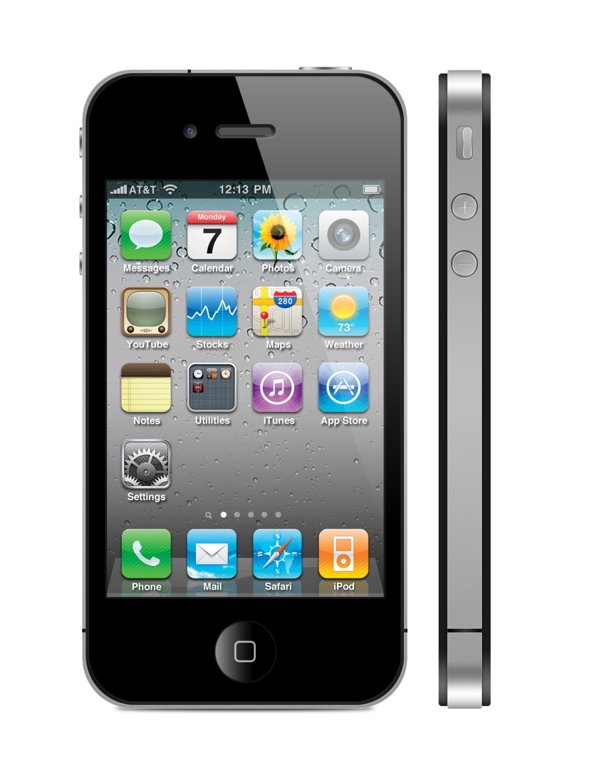 iPhone4外形设计PSD