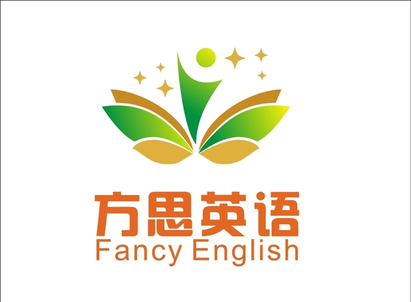 方思英语标志LOGO