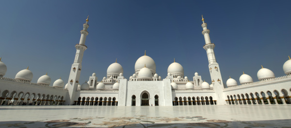 阿联酋扎耶德清真寺图片