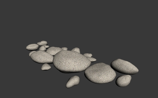 鹅卵石模型图片