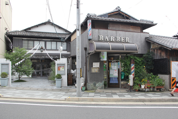 日本摄影素材复古街道店铺