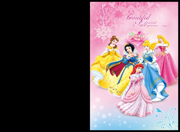 迪士尼公主封面图片