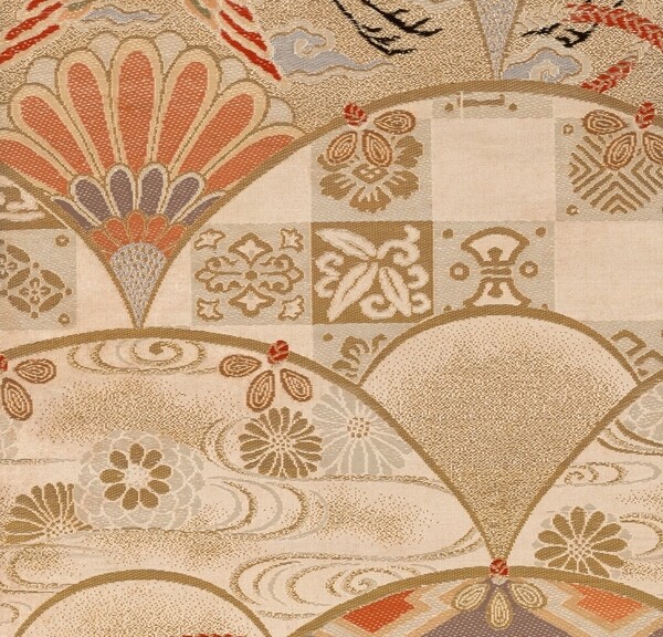 丝织古典花纹底纹图片
