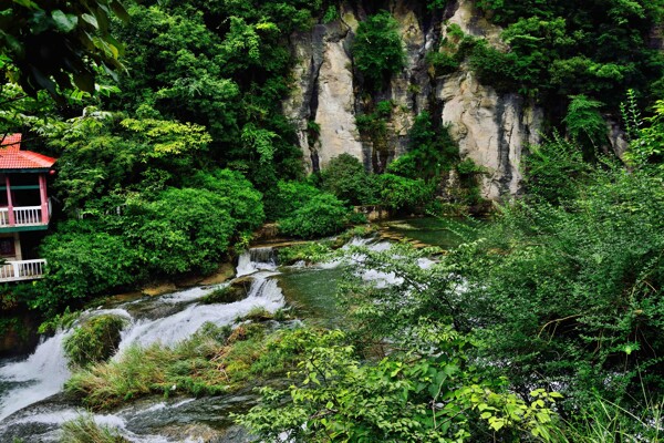 贵州黄果树瀑布风景