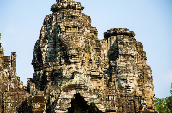 柬埔寨吴哥遗迹风景