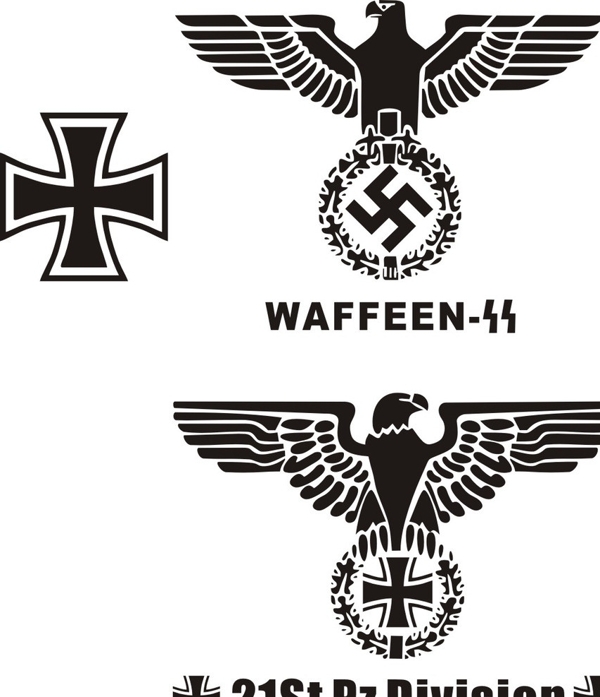 德国二战军标图片