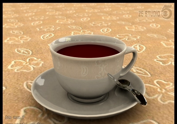 茶杯3D图片