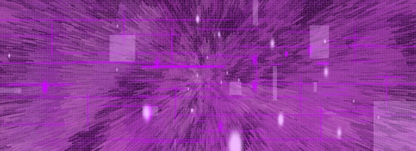 紫色科技叠加背景叶片