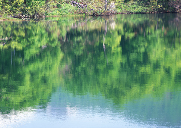 美丽湖面风景