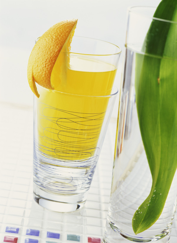 橙汁饮料饮品背景素材图片