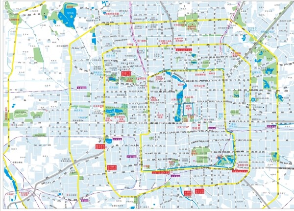 北京市地图矢量