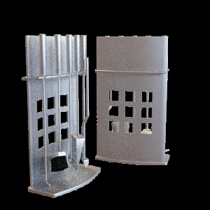 3D壁炉炉铲套具模型