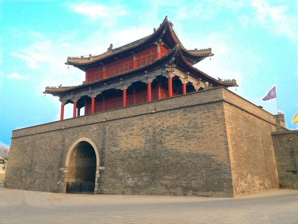 商丘古城拱辰门图片