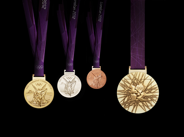 2012伦敦奥运会奖牌图片素材下载