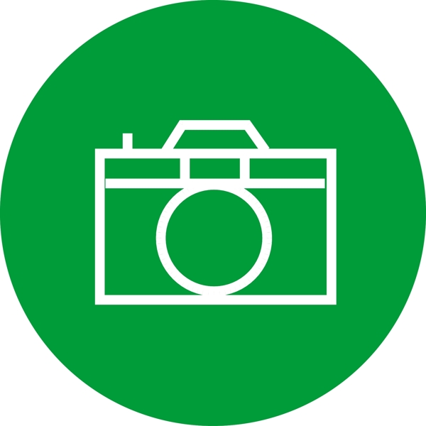 绿色相机图标
