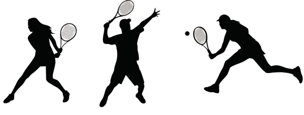 网球人物图片
