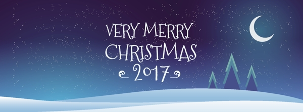 2017圣诞主题banner背景