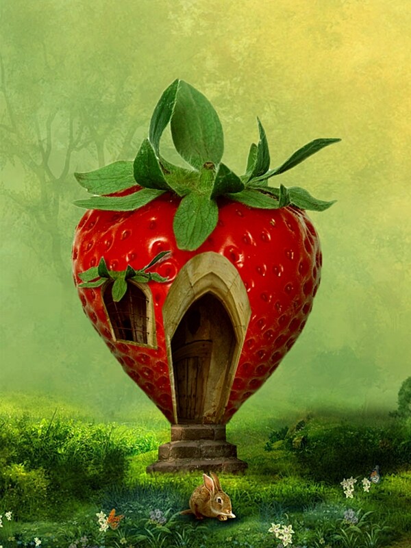 草莓屋创意设计