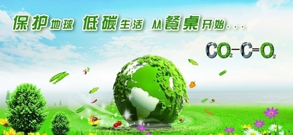 环保绿色地球低碳生活