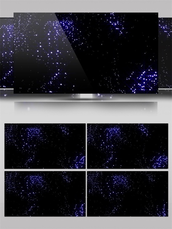 紫色星光宇宙动态视频素材