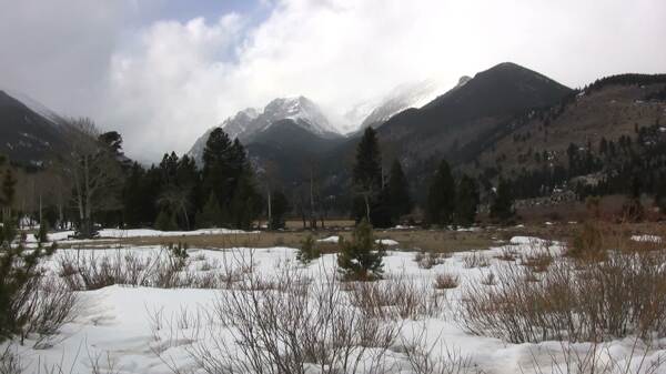 科罗拉多州的冬季1股票的录像视频免费下载